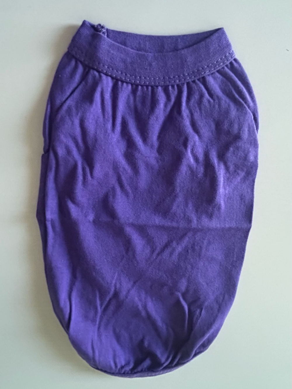 Purple Stretch Pet shirt size small